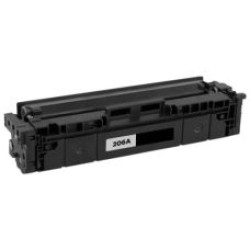 HP 206A W2110A Black Toner Cartridges without Chips Compatible